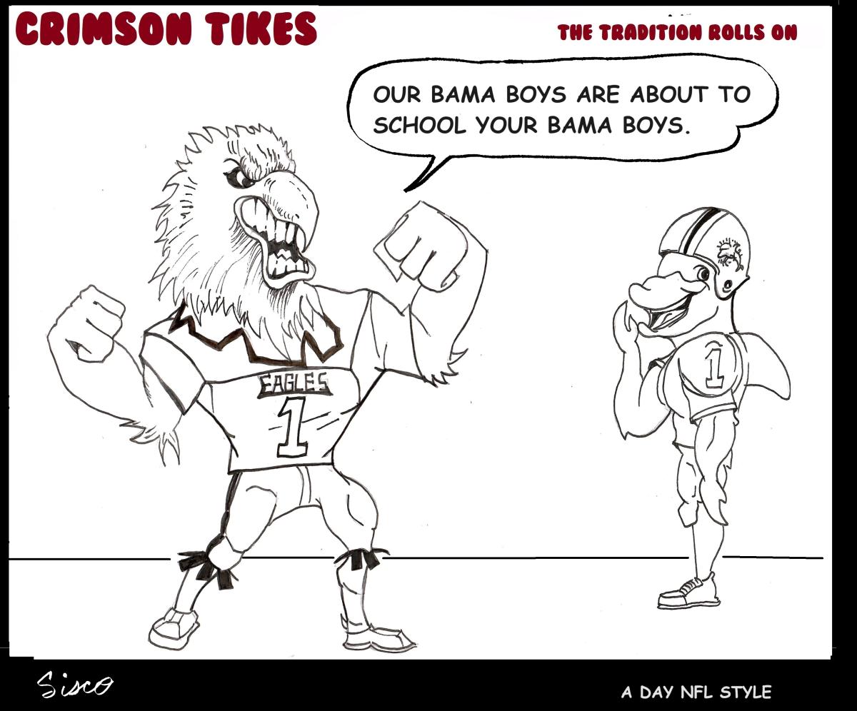 Crimson Tikes: A-Day NFL Style